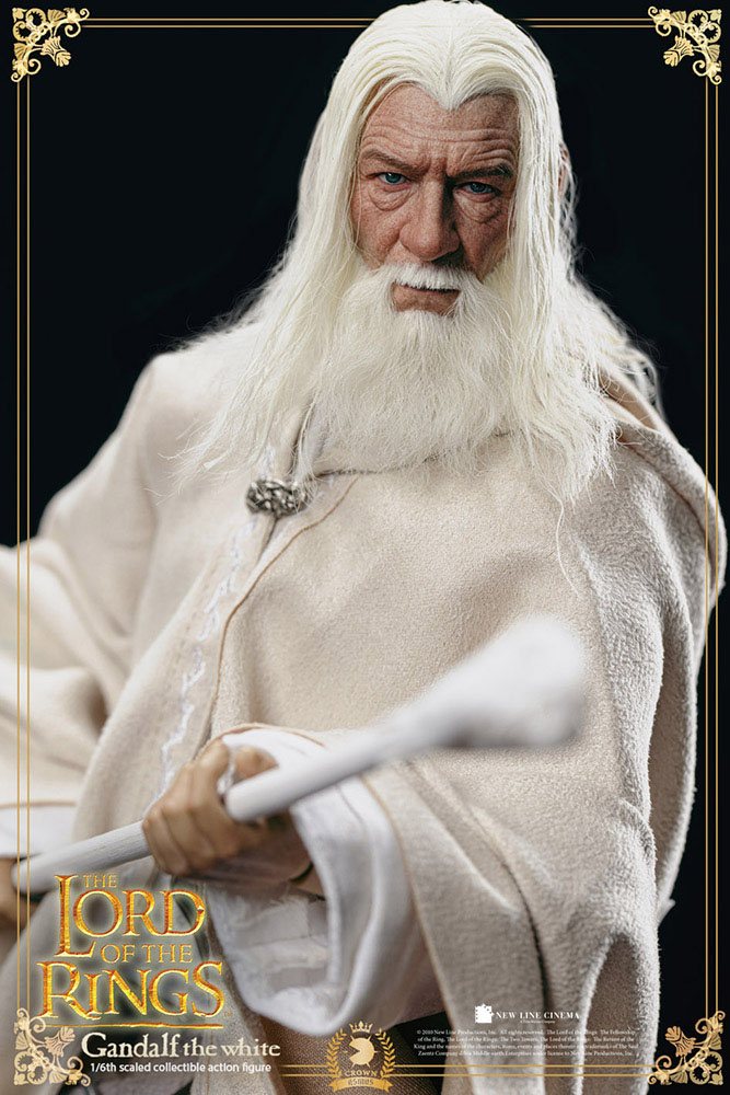 Action-Figure Lord of the Rings The Crown Series 1/6 Gandalf the White 30 cm ( Imagem 4 de 4 ) - Preview