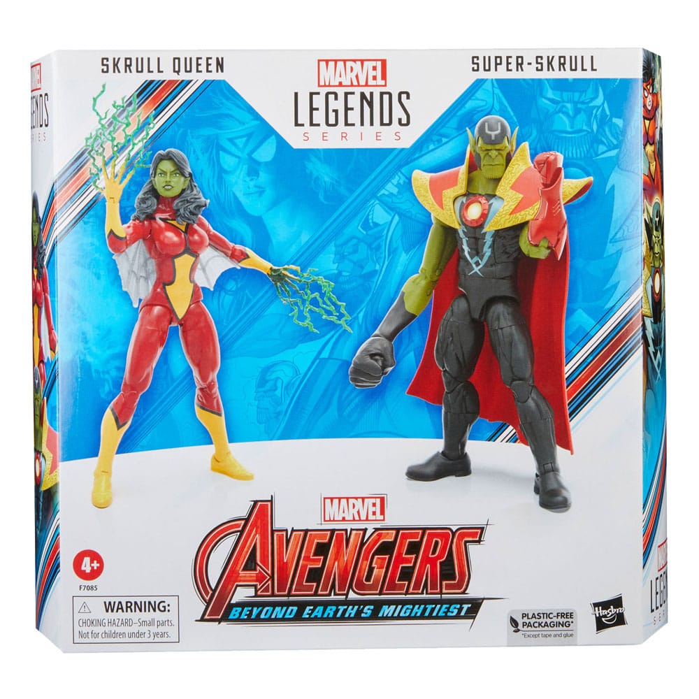 Action-Figure Marvel Legends Figures Skrull Queen & Super-Skrull 15 cm ( Imagem 2 de 4 ) - Preview