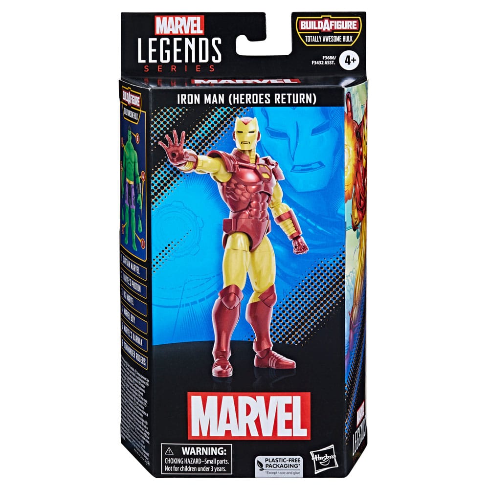 Action-Figure Marvel Legends Iron Man (Heroes Return) 15 cm ( Imagem 4 de 4 ) - Preview