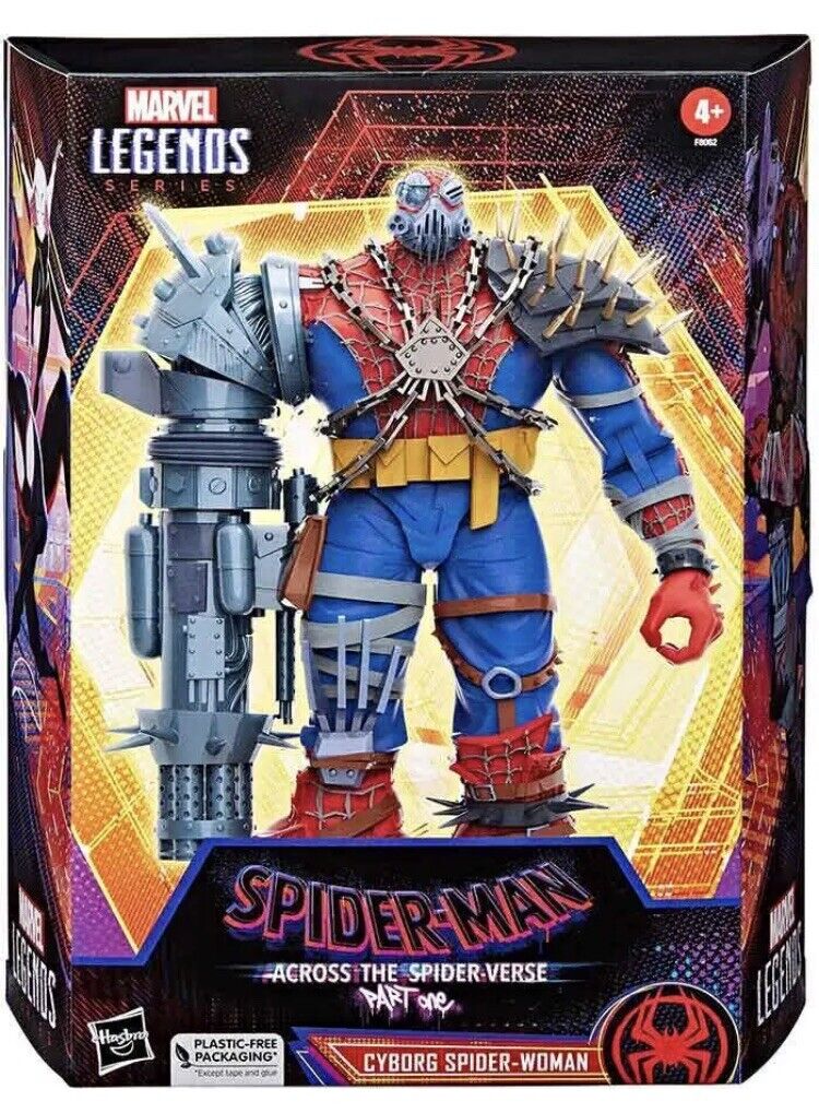 Action-Figure Marvel Spider-Man Across the Spider-Verse - Cyborg Spider-Woman ( Imagem 2 de 4 ) - Preview