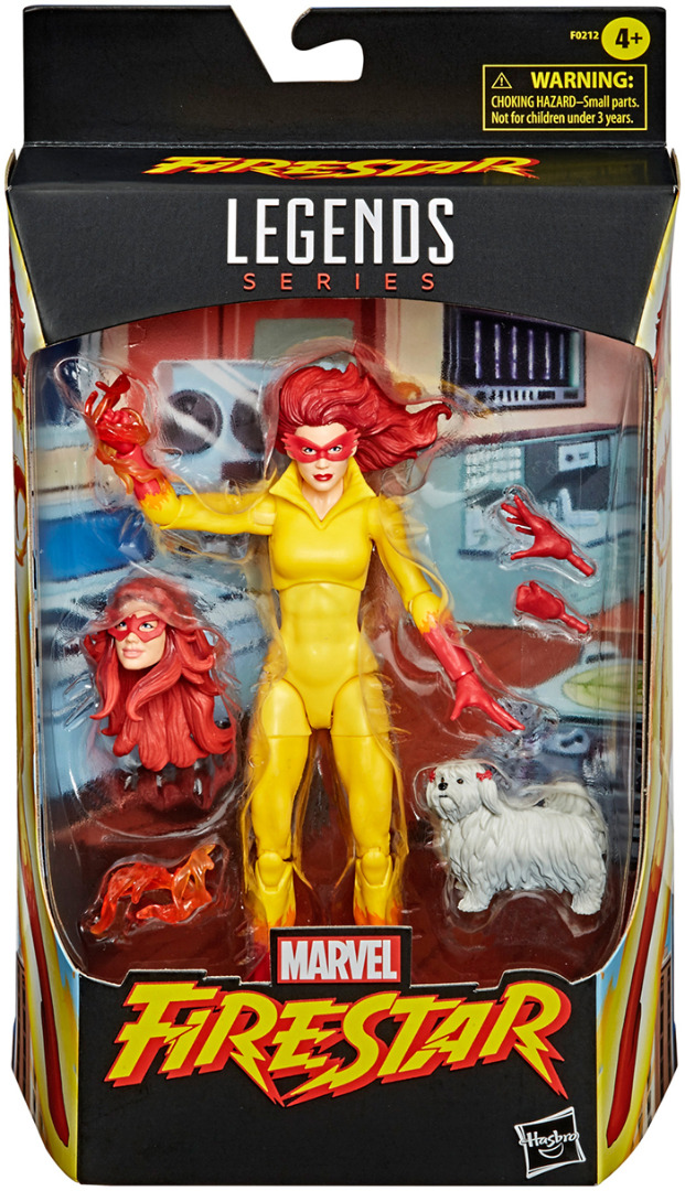 Action-Figure Marvel Legends Series Firestar Action Figure 15 cm ( Imagem 3 de 4 ) - Preview