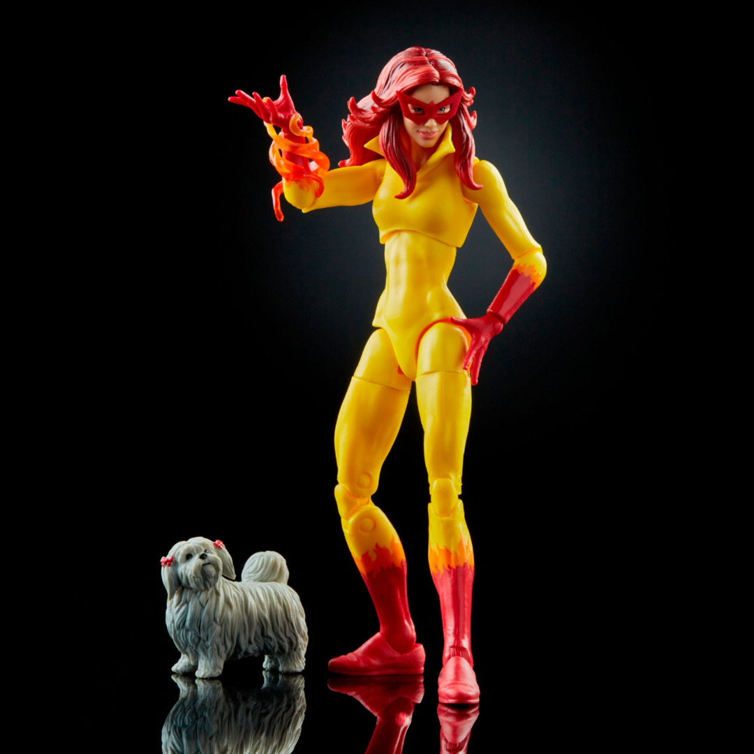 Action-Figure Marvel Legends Series Firestar Action Figure 15 cm ( Imagem 4 de 4 ) - Preview