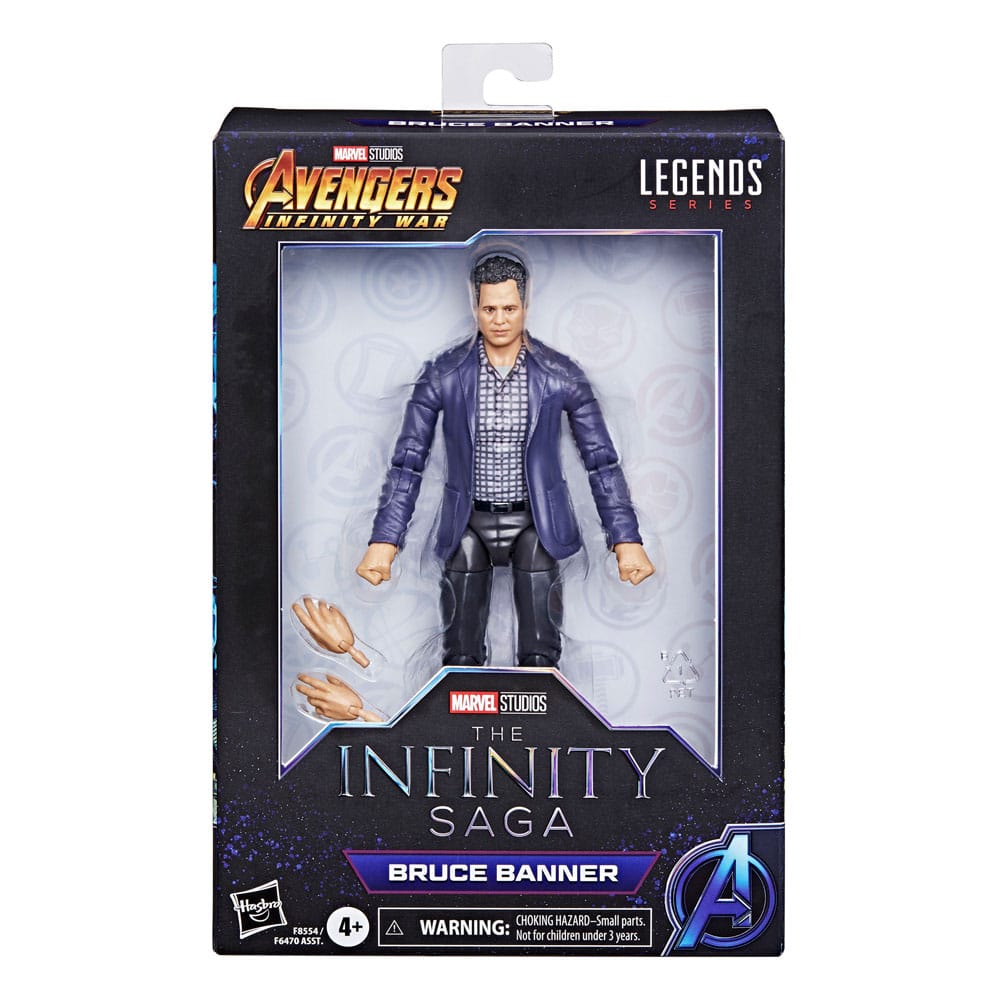Action-Figure Marvel Legends The Infinity Saga Bruce Banner (Infinity War) ( Imagem 4 de 4 ) - Preview