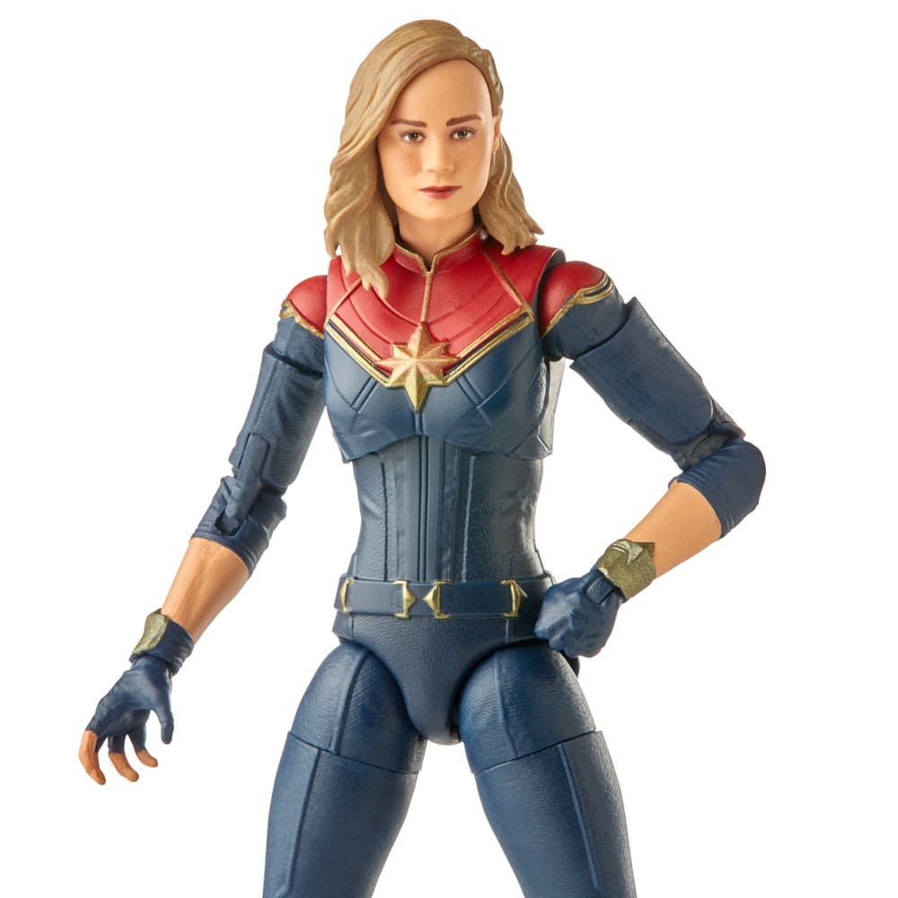 Action-Figure Marvel Legends The Marvels Captain Marvel (BAF: Totally Awesome Hulk) ( Imagem 3 de 4 ) - Preview