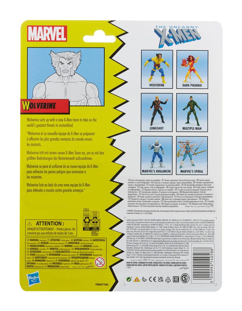 Action-Figure Marvel Legends The Uncanny X-Men Wolverine 15 cm ( Imagem 2 de 4 ) - Preview