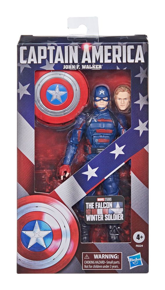Action-Figure Marvel The Falcon and The Winter Soldier Captain America ( Imagem 3 de 4 ) - Preview