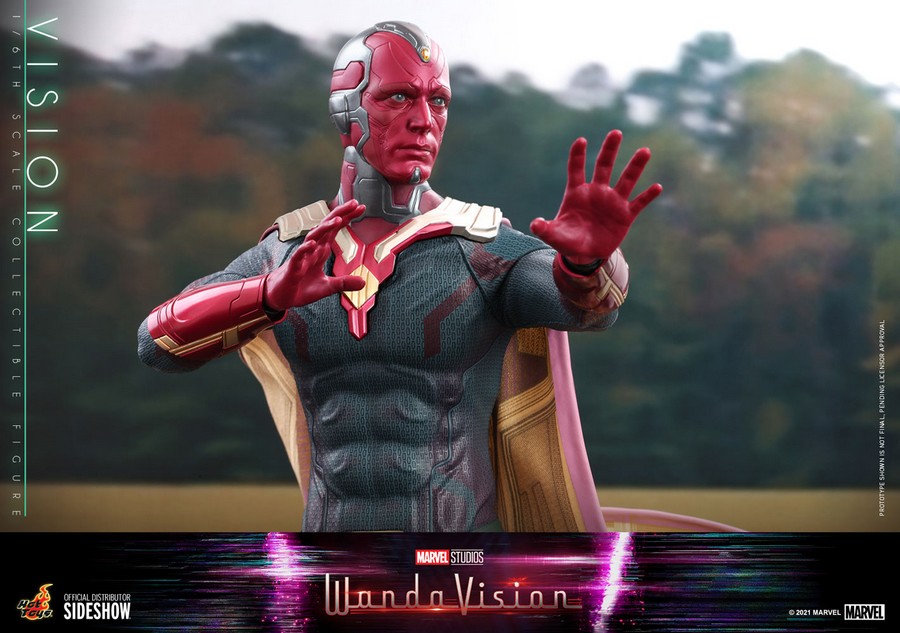 Action-Figure Marvel WandaVision 1/6 - Vision ( Imagem 4 de 4 ) - Preview