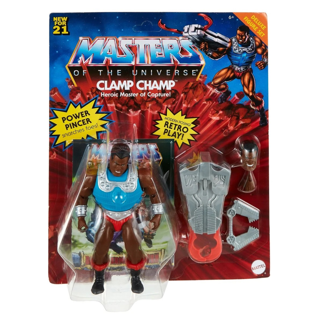 Action-Figure Masters of the Universe Clamp Champ 14 cm ( Imagem 2 de 2 ) - Preview