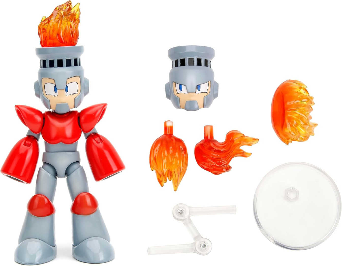 Action-Figure Mega Man Fire Man 1:12 Scale ( Imagem 4 de 4 ) - Preview