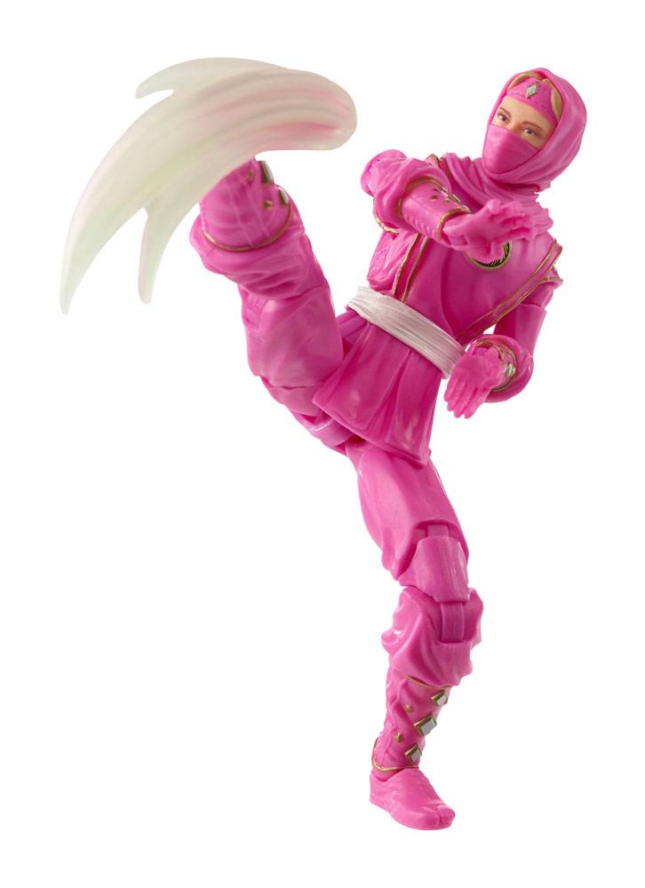 Action-Figure Mighty Morphin Power Rangers Lightning Ninja Pink Ranger 15 cm ( Imagem 4 de 4 ) - Preview