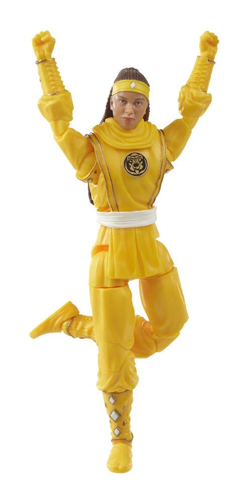 Action-Figure Mighty Morphin Power Rangers Lightning Ninja Yellow Ranger 15 cm ( Imagem 2 de 4 ) - Preview