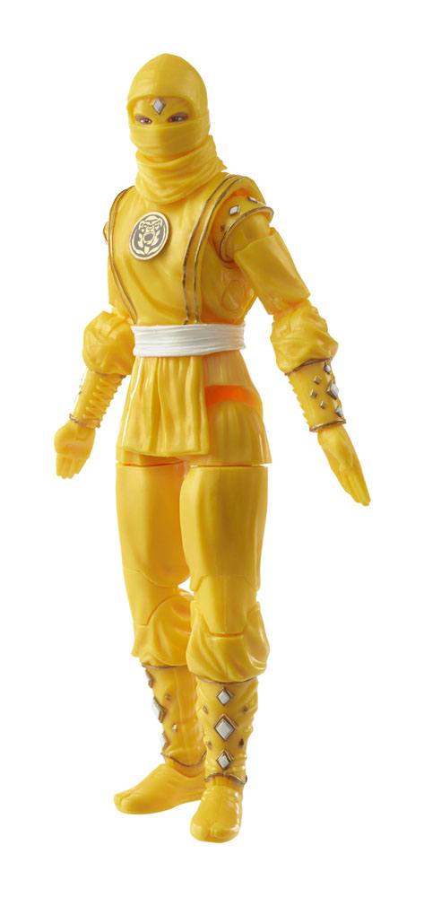 Action-Figure Mighty Morphin Power Rangers Lightning Ninja Yellow Ranger 15 cm ( Imagem 3 de 4 ) - Preview