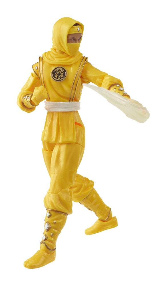 Action-Figure Mighty Morphin Power Rangers Lightning Ninja Yellow Ranger 15 cm ( Imagem 4 de 4 ) - Preview