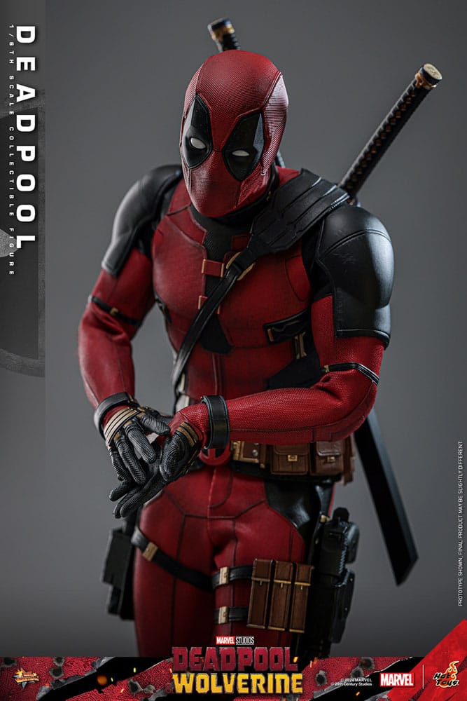 Action-Figure Movie Masterpiece Deadpool & Wolverine Deadpool 1/6 Escala 31 cm ( Imagem 3 de 4 ) - Preview