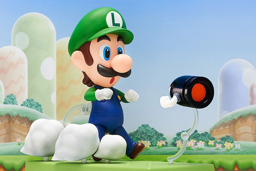Action-Figure Nendoroid Super Mario Bros Luigi 10 cm ( Imagem 3 de 4 ) - Preview