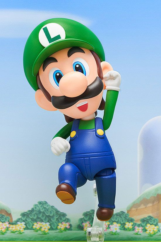 Action-Figure Nendoroid Super Mario Bros Luigi 10 cm ( Imagem 4 de 4 ) - Preview