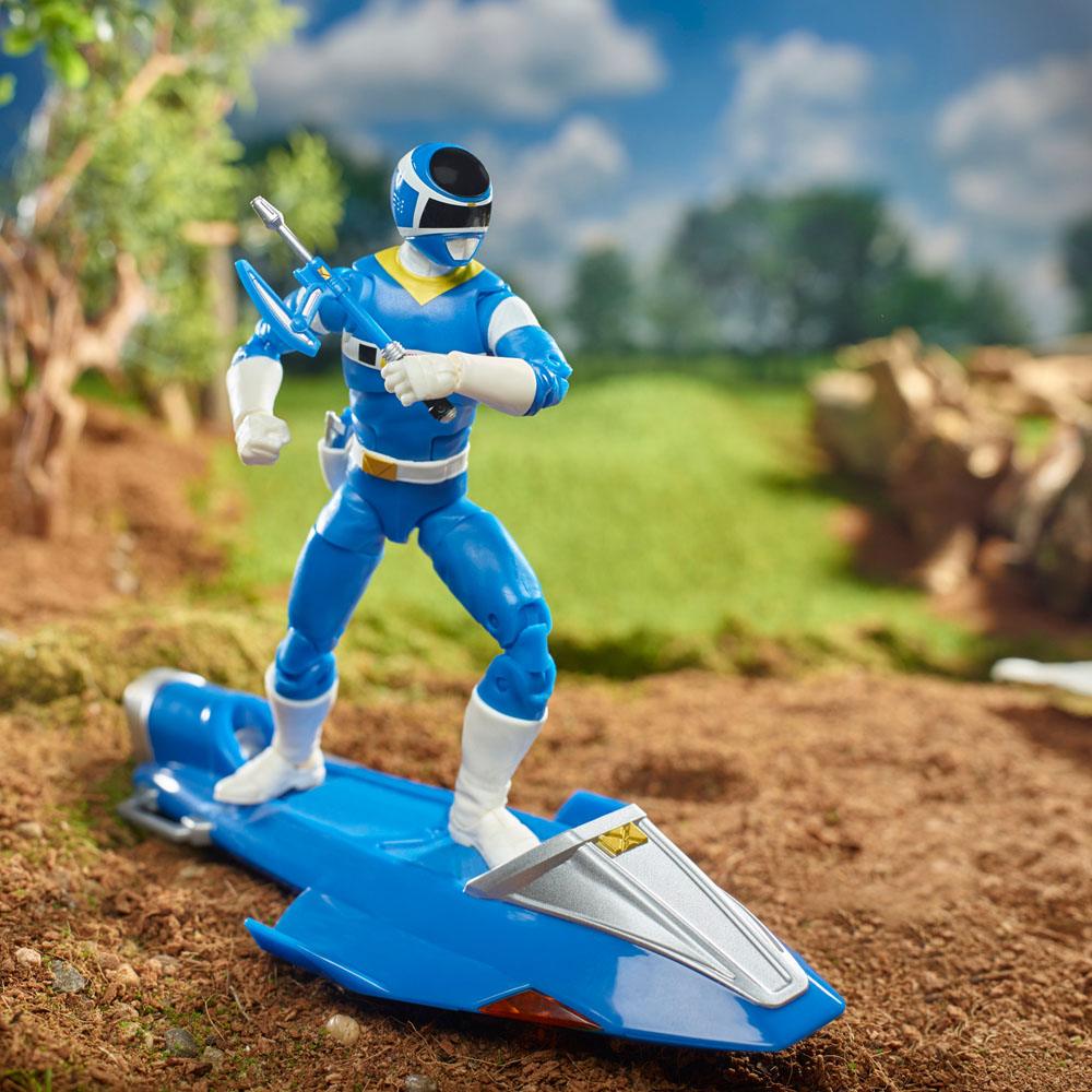 Action-Figure Power Rangers Action Figure Blue Ranger & Galaxy Glider 15 cm ( Imagem 2 de 4 ) - Preview