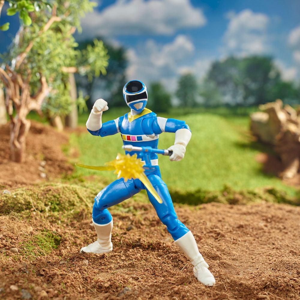 Action-Figure Power Rangers Action Figure Blue Ranger & Galaxy Glider 15 cm ( Imagem 3 de 4 ) - Preview