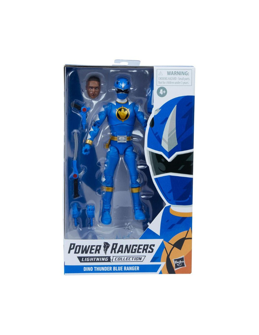 Action-Figure Power Rangers Lightning Collection Action Figure Blue Ranger 15 cm ( Imagem 4 de 4 ) - Preview