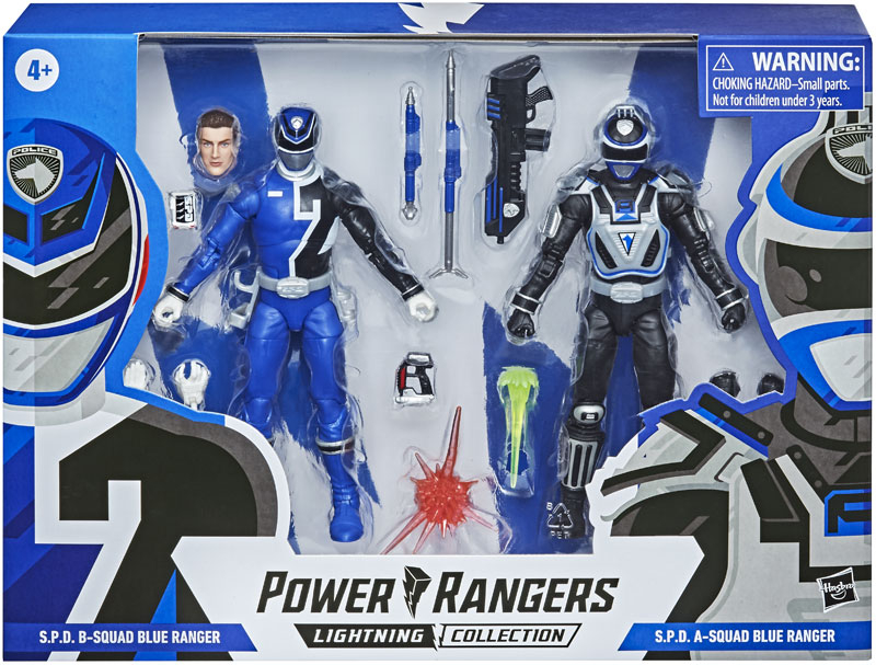 Action-Figure Power Rangers Lightning Collection Blue Ranger Pack Action Figures 15 cm ( Imagem 4 de 4 ) - Preview