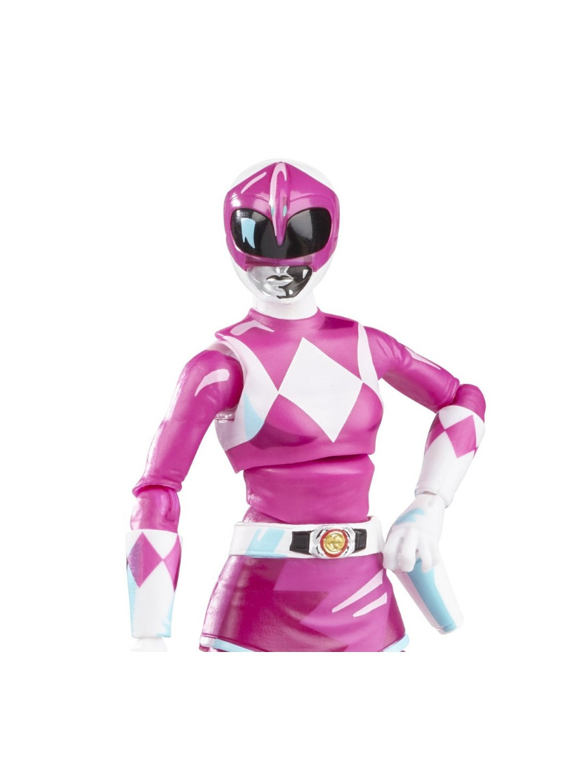 Action-Figure Power Rangers Mighty Morphin Premium Pink Ranger Cel-Shaded ( Imagem 4 de 4 ) - Preview
