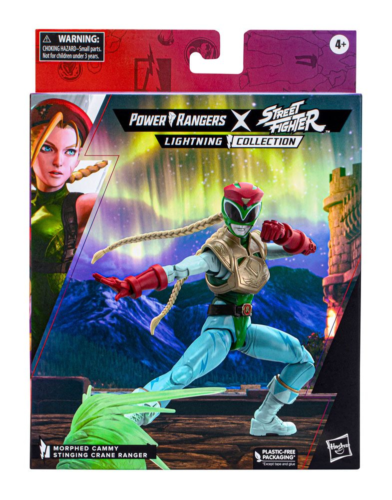 Action-Figure Power Rangers x Street Fighter Morphed Cammy Stinging Crane ( Imagem 3 de 4 ) - Preview