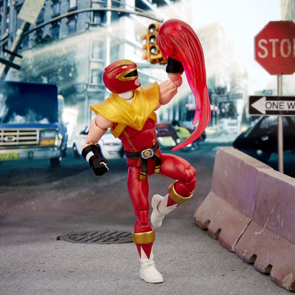 Action-Figure Power Rangers x Street Fighter Morphed Ken Soaring Falcon ( Imagem 4 de 4 ) - Preview