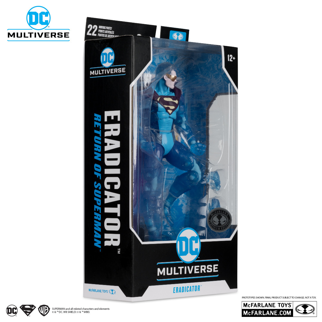 Action-Figure Return of Superman DC Multiverse Eradicator 18 cm (Chase) ( Imagem 3 de 3 ) - Preview