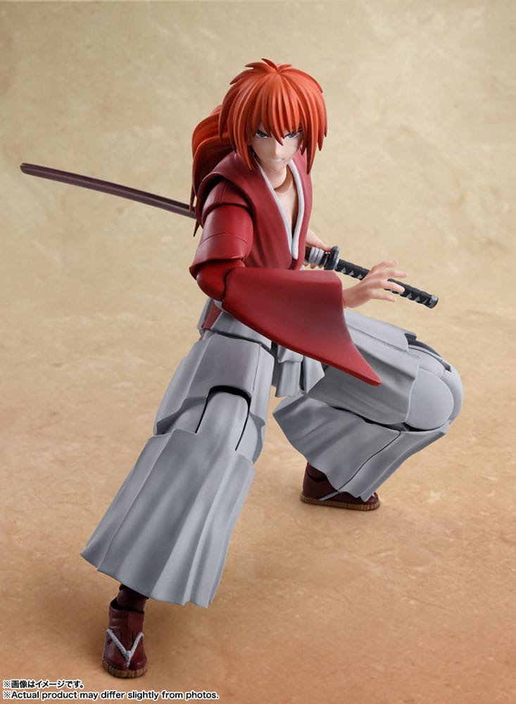 Action-Figure Rurouni Kenshin S.H. Figuarts Kenshin Himura 13 cm ( Imagem 2 de 4 ) - Preview
