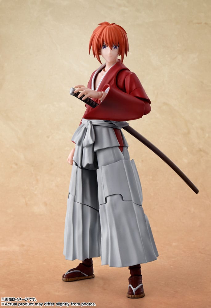 Action-Figure Rurouni Kenshin S.H. Figuarts Kenshin Himura 13 cm ( Imagem 3 de 4 ) - Preview