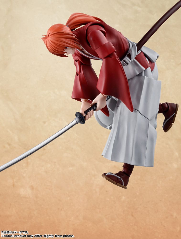 Action-Figure Rurouni Kenshin S.H. Figuarts Kenshin Himura 13 cm ( Imagem 4 de 4 ) - Preview