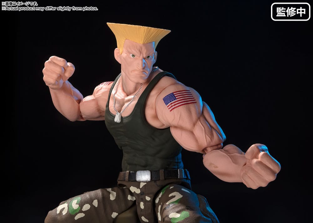 Action-Figure S.H. Figuarts Street Fighter Guile (Outfit 2) 16 cm ( Imagem 2 de 4 ) - Preview