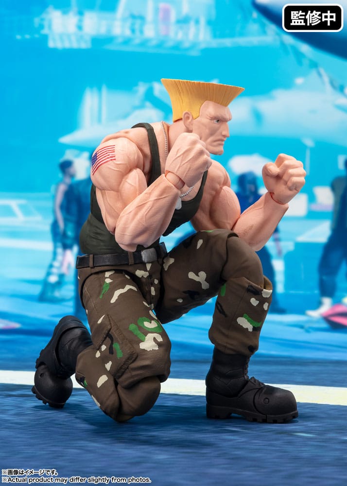 Action-Figure S.H. Figuarts Street Fighter Guile (Outfit 2) 16 cm ( Imagem 3 de 4 ) - Preview