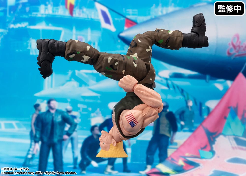 Action-Figure S.H. Figuarts Street Fighter Guile (Outfit 2) 16 cm ( Imagem 4 de 4 ) - Preview