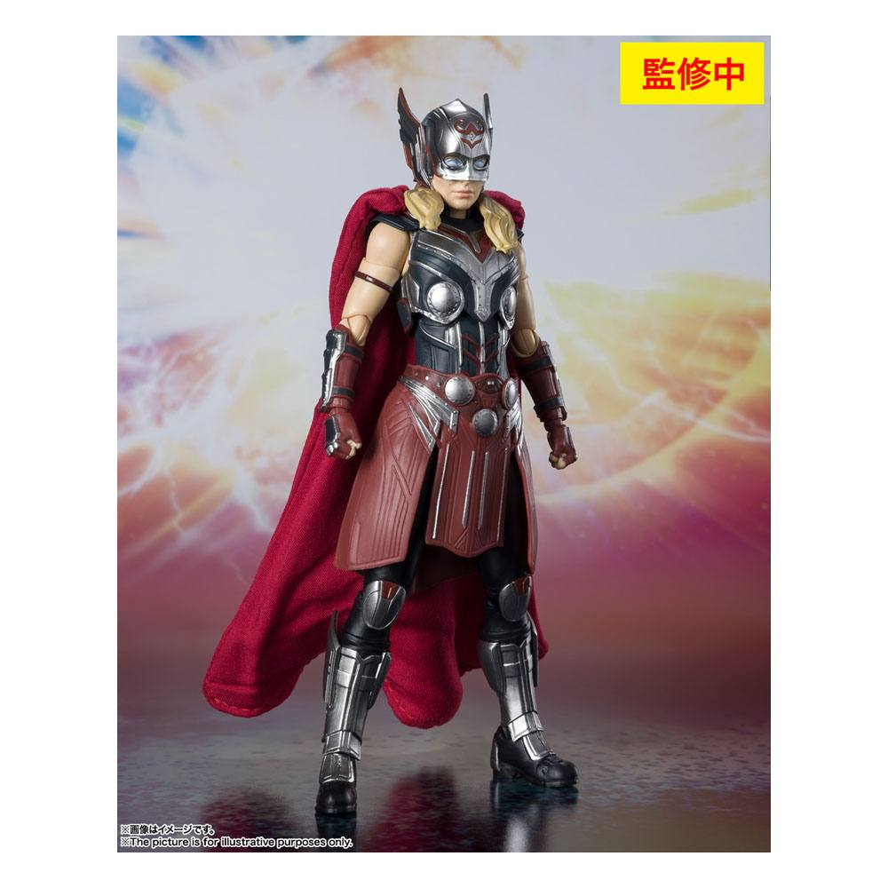 Action-Figure S.H. Figuarts Thor: Love & Thunder Mighty Thor 15 cm ( Imagem 2 de 4 ) - Preview