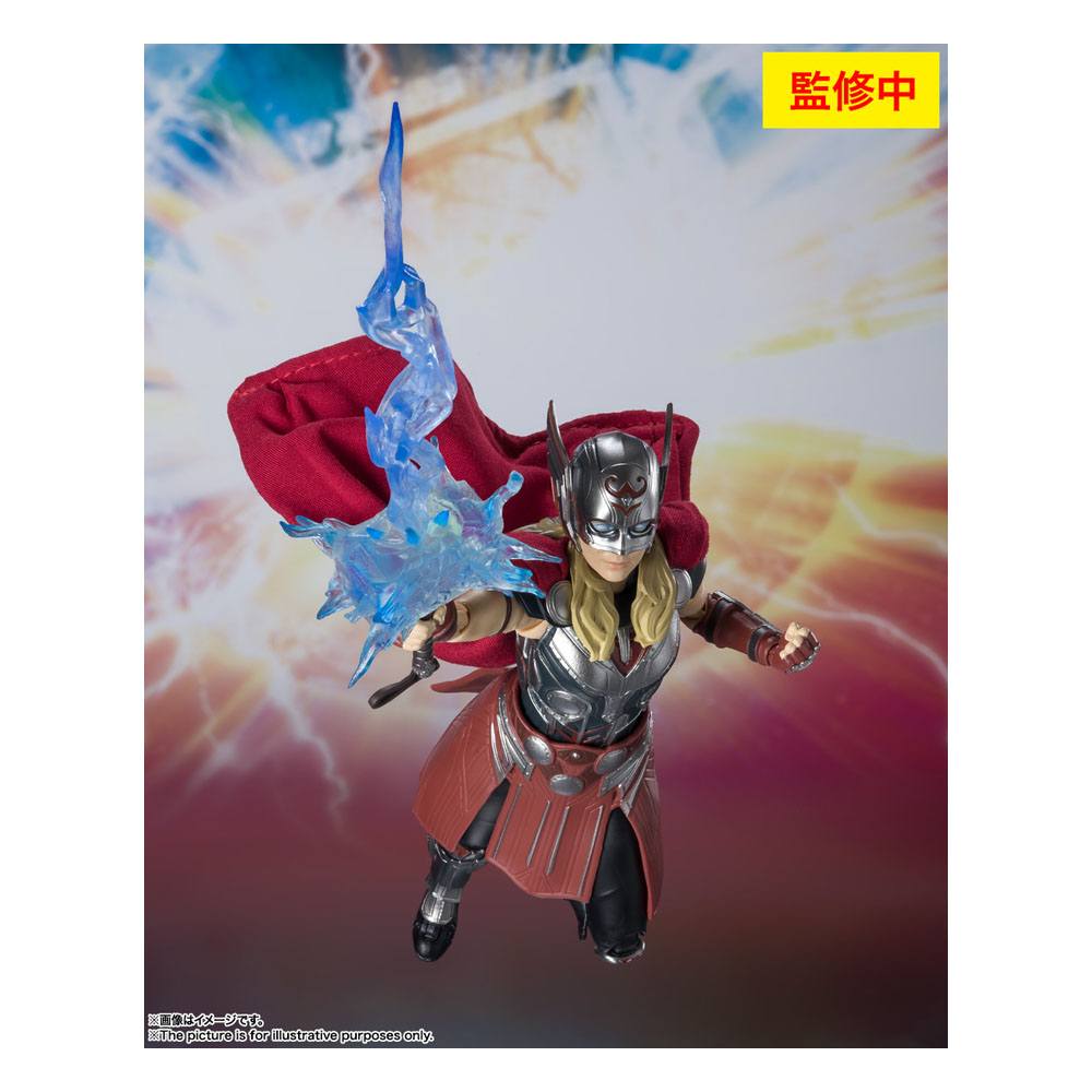 Action-Figure S.H. Figuarts Thor: Love & Thunder Mighty Thor 15 cm ( Imagem 3 de 4 ) - Preview