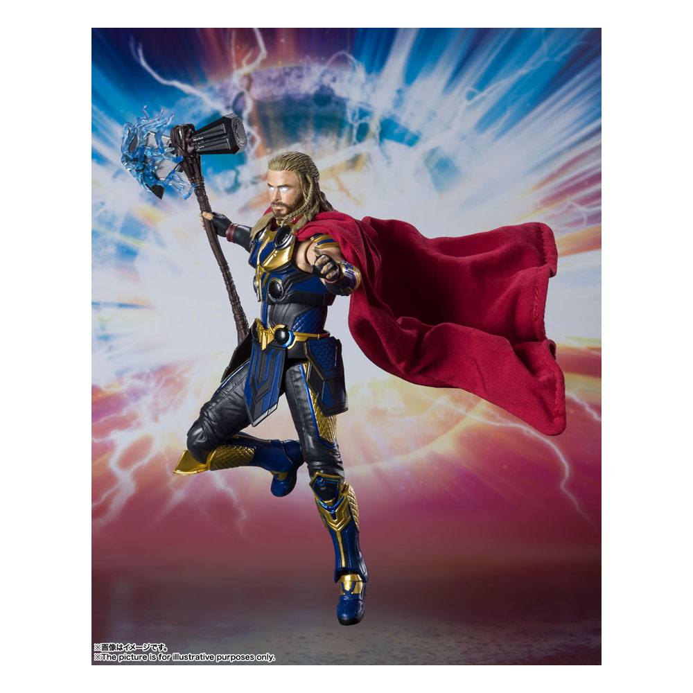 Action-Figure S.H. Figuarts Thor: Love & Thunder Thor 16 cm ( Imagem 3 de 4 ) - Preview