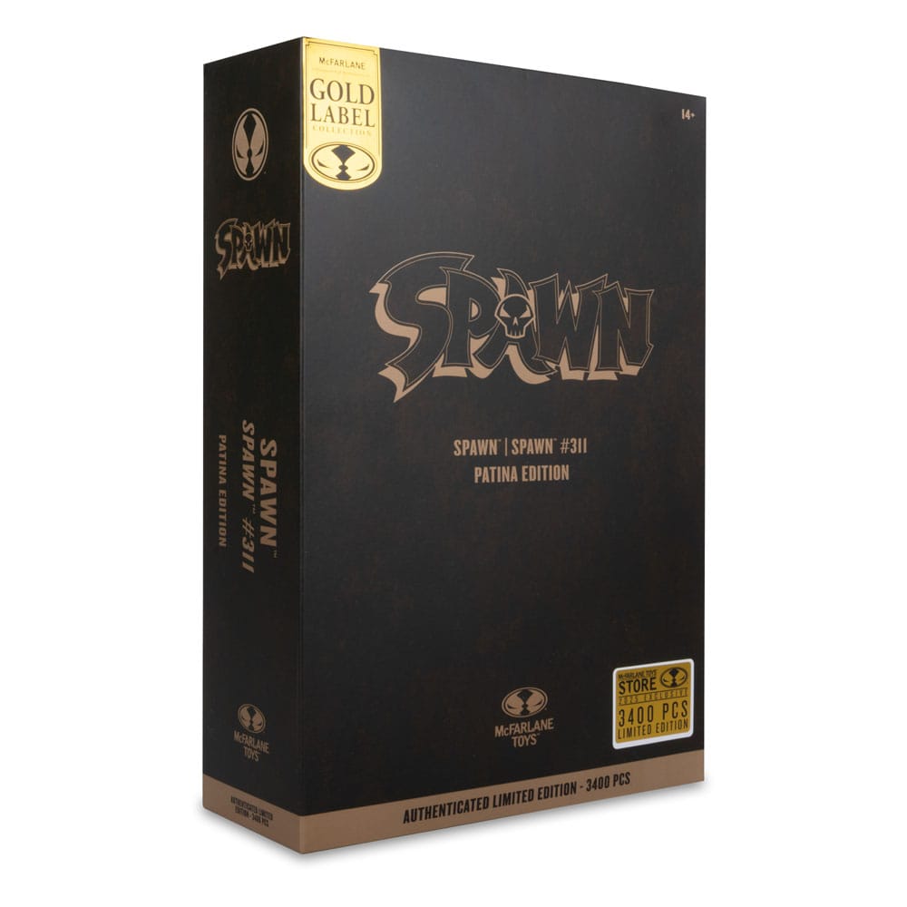 Action-Figure Spawn Spawn #311 (Patina Edition) (Gold Label) 19 cm ( Imagem 3 de 4 ) - Preview