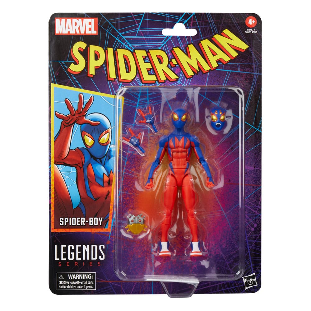 Action-Figure Spider-Man Marvel Legends Retro Spider-Boy 15 cm ( Imagem 2 de 4 ) - Preview