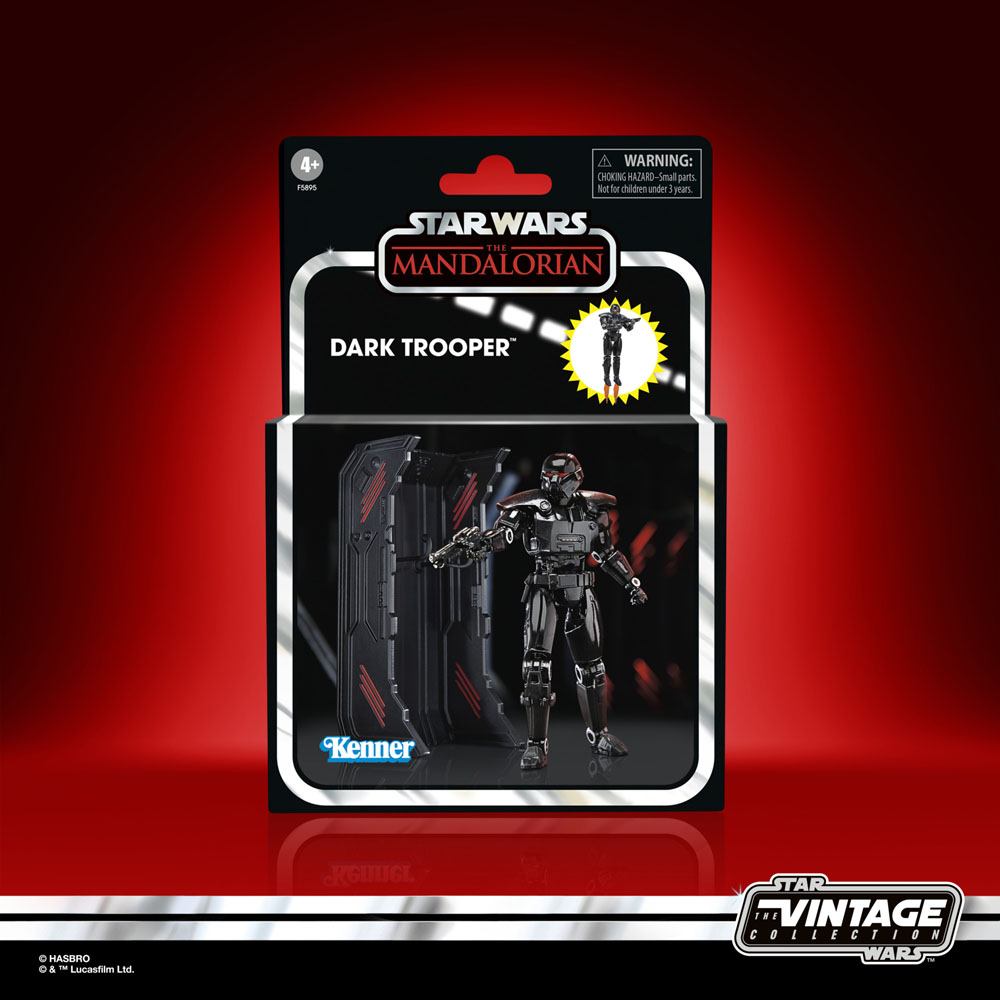 Action-Figure Star Wars  The Mandalorian Vintage Collection Action Figure Dark Trooper ( Imagem 4 de 4 ) - Preview