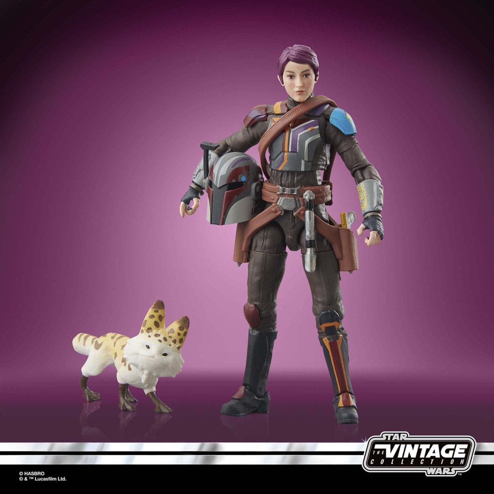 Action-Figure Star Wars: Ahsoka Vintage Collection Deluxe Sabine Wren 10 cm ( Imagem 3 de 4 ) - Preview