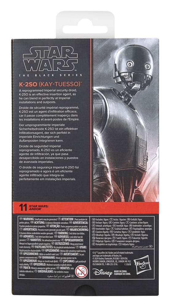 Action-Figure Star Wars: Andor Black Series K-2SO (Kay-Tuesso) 15 cm ( Imagem 3 de 4 ) - Preview