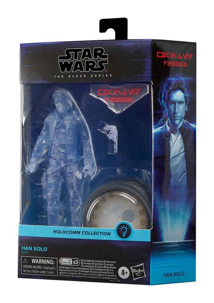 Action-Figure Star Wars: Black Series Holocomm Collection Han Solo 15 cm ( Imagem 3 de 4 ) - Preview