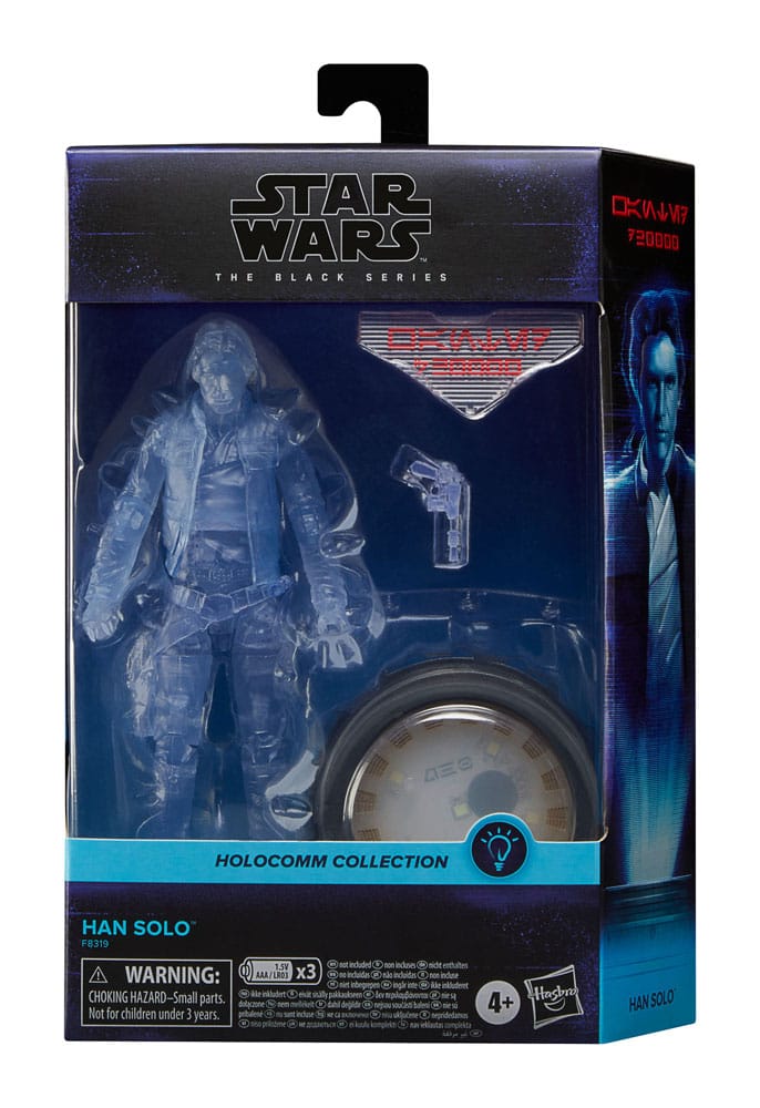 Action-Figure Star Wars: Black Series Holocomm Collection Han Solo 15 cm ( Imagem 4 de 4 ) - Preview