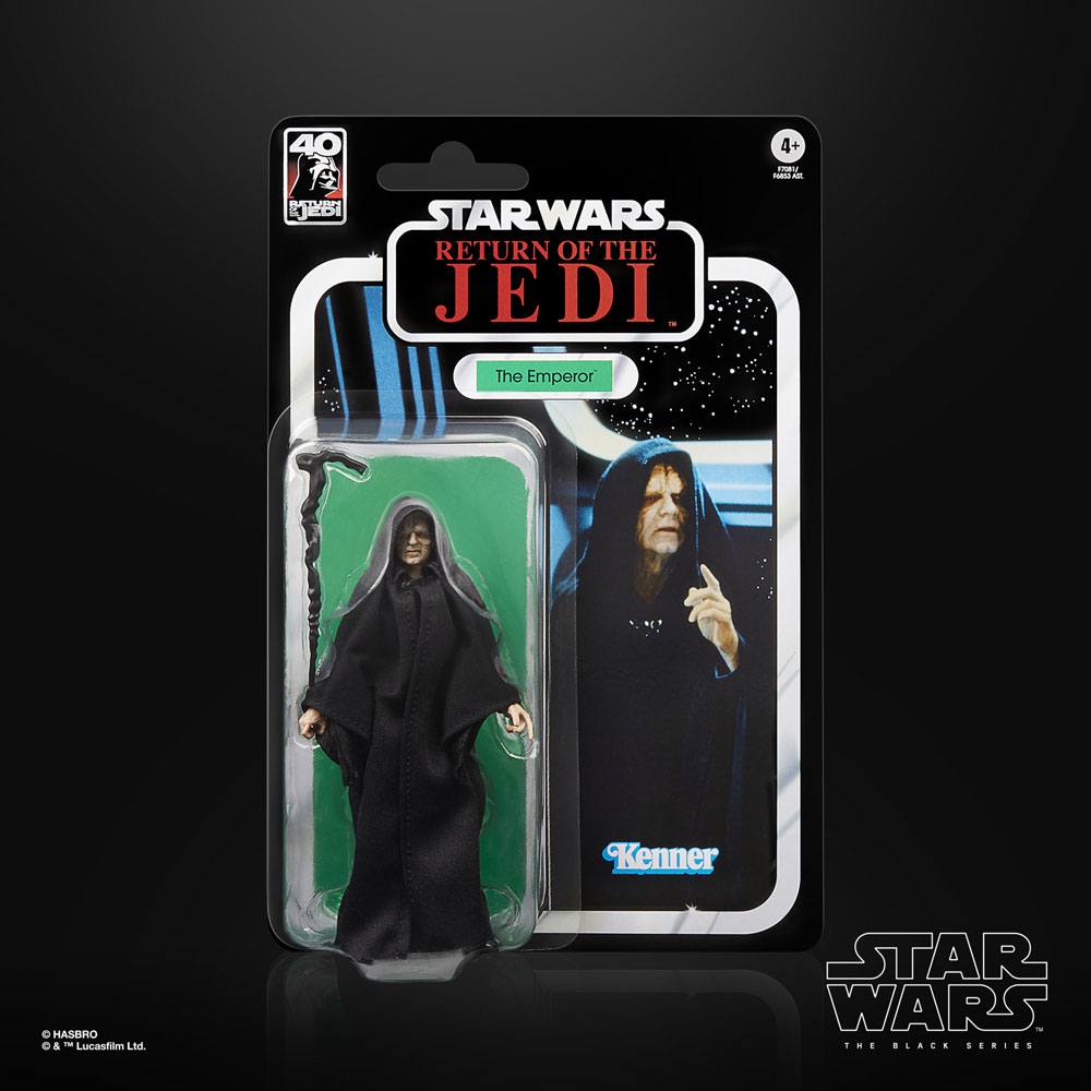 Action-Figure Star Wars: Episode VI 40th Anniversary Black Series The Emperor 15 cm ( Imagem 4 de 4 ) - Preview