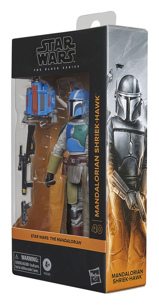 Action-Figure Star Wars: Mandalorian Black Series Mandalorian Shriek-Hawk ( Imagem 2 de 4 ) - Preview