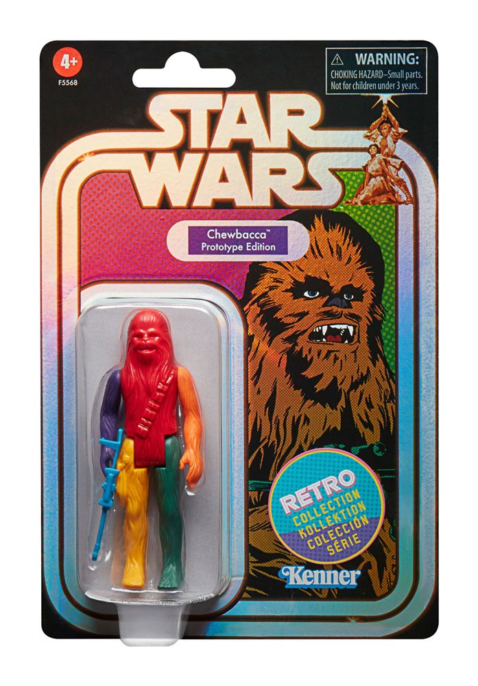 Action-Figure Star Wars: Retro Collection 2022 Chewbacca Prototype Edition 10 cm ( Imagem 4 de 4 ) - Preview