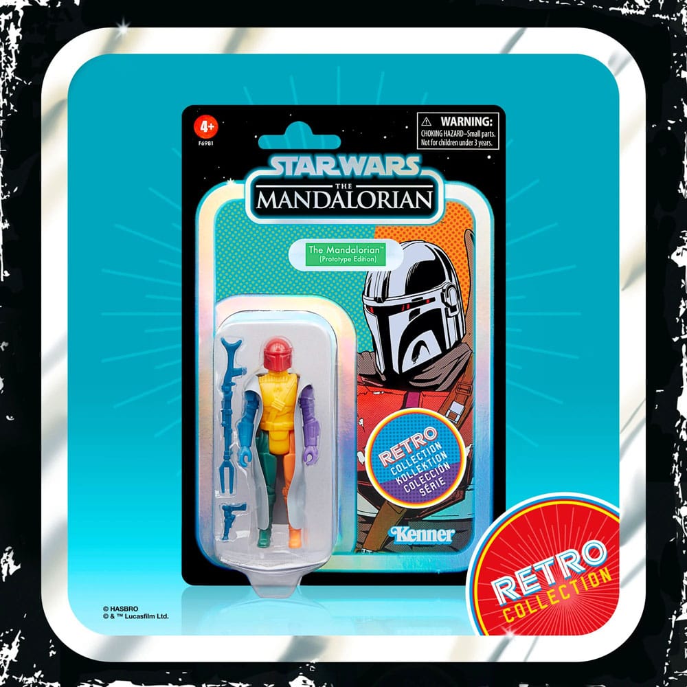 Action-Figure Star Wars: Retro Collection The Mandalorian Prototype Edition ( Imagem 4 de 4 ) - Preview