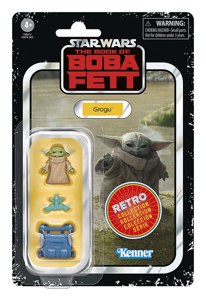 Action-Figure Star Wars: The Book of Boba Fett Retro Collection Grogu 10 cm ( Imagem 3 de 4 ) - Preview