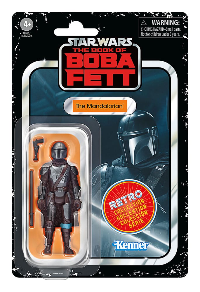 Action-Figure Star Wars: The Book of Boba Fett Retro Collection Mandalorian ( Imagem 3 de 4 ) - Preview